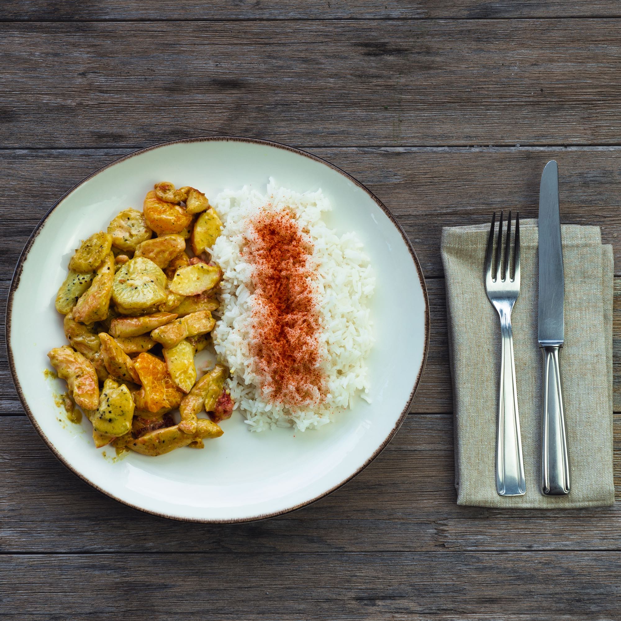 Currygeschnetzeltes „ Bombay “